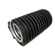 Abrasive Nylon Wire External Coil Brush for Moving Debris off Aconveyor Line